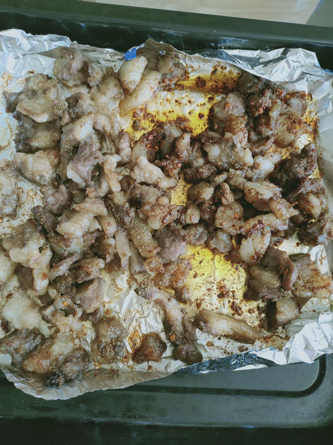 巨好吃的羊肉烤串（烤箱版）