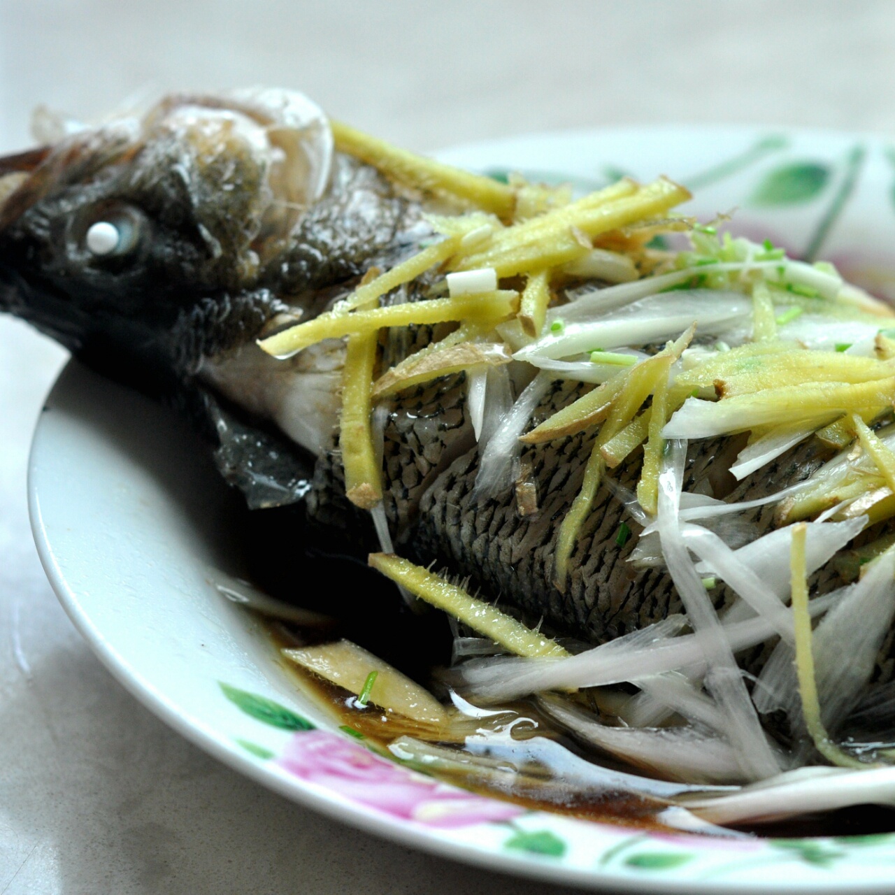 超入味清蒸鱼～清蒸鲈鱼桂花鱼（家常独创）