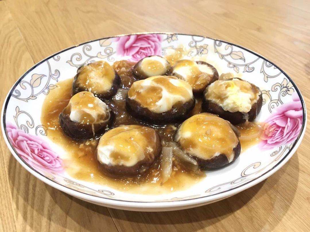 冬菇蒸鹌鹑蛋