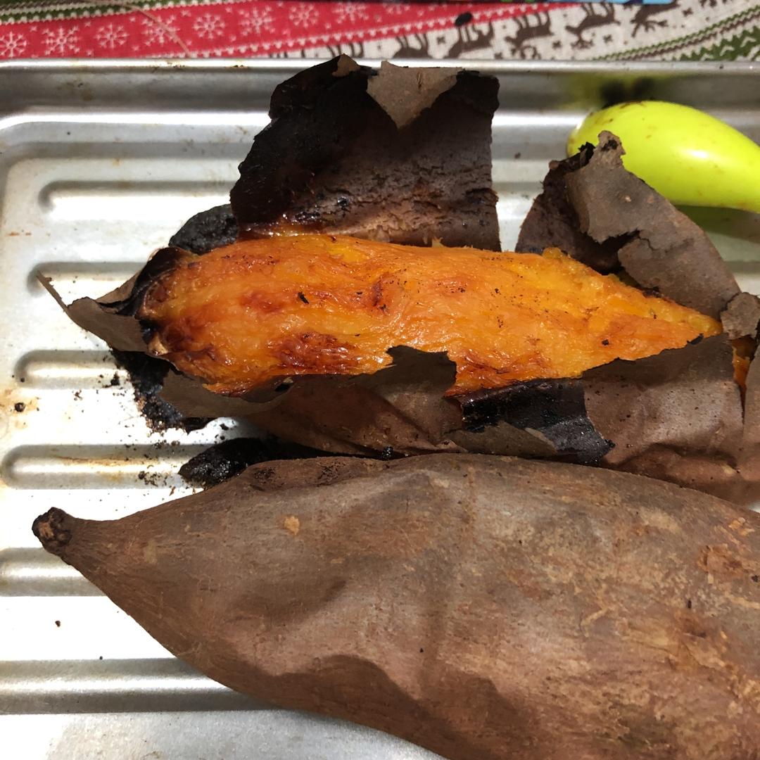 烤红薯之家庭烤箱版