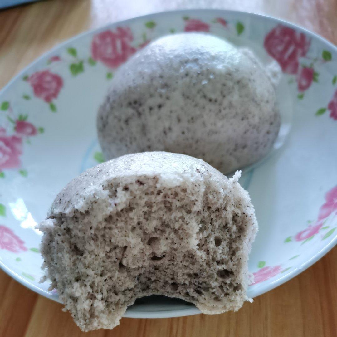 非常简单的健康养胃杂粮馒头(紫薯 南瓜 黑米)