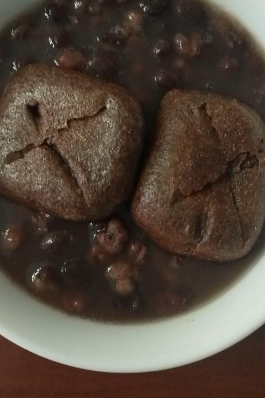 日式の烤年糕红豆汤