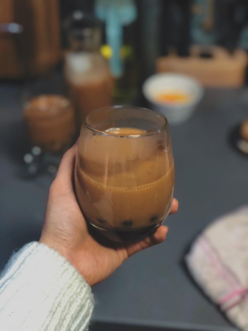 手煮奶茶