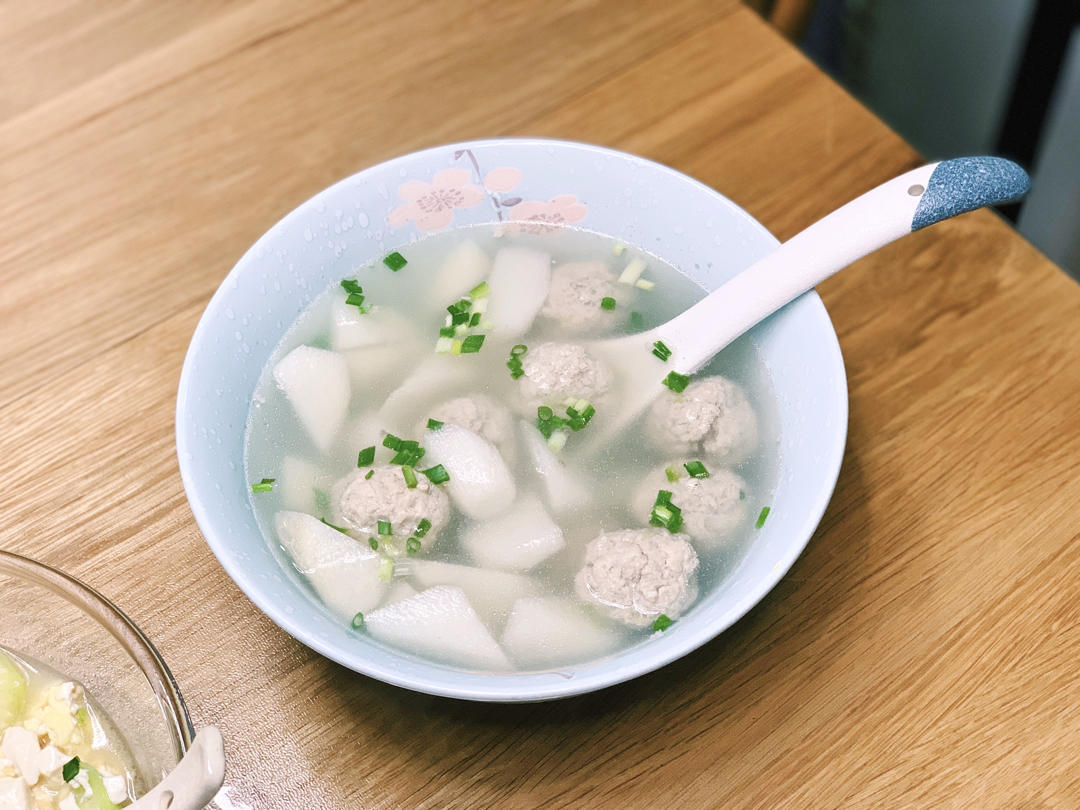 ling酱666做的山药肉丸汤