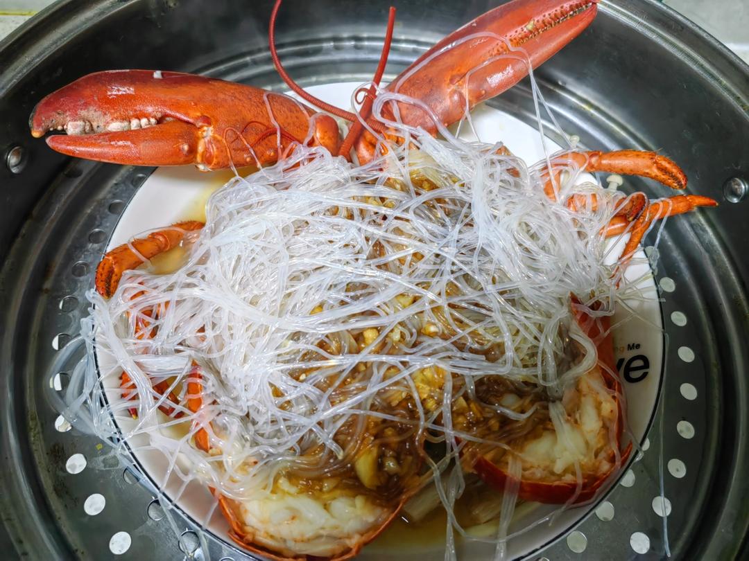 蒜蓉粉丝蒸波龙