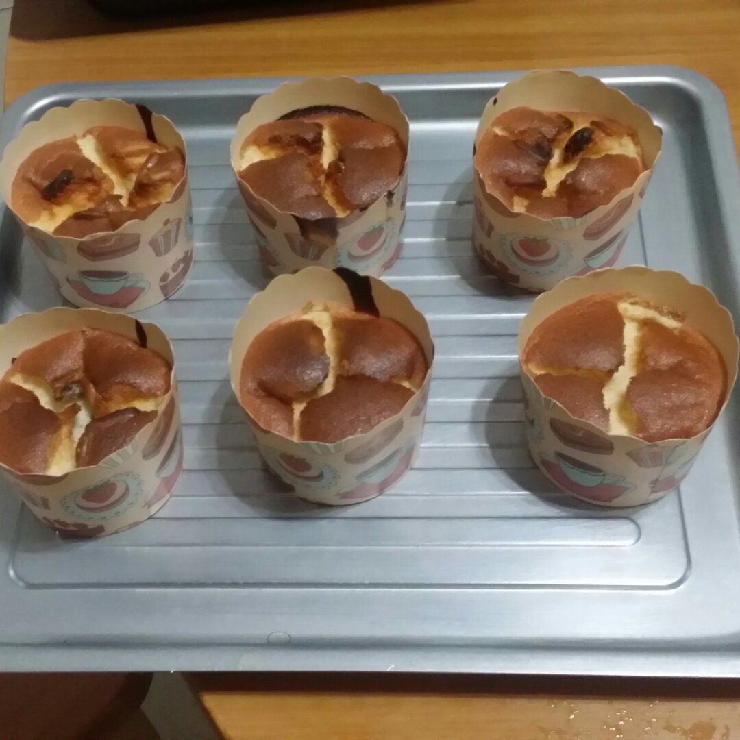 棉花纸杯蛋糕