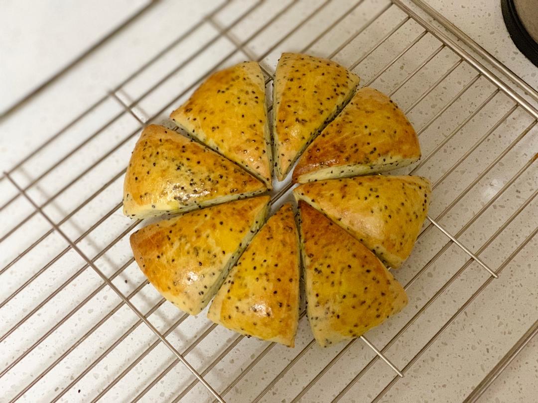 酵母版黑芝麻司康