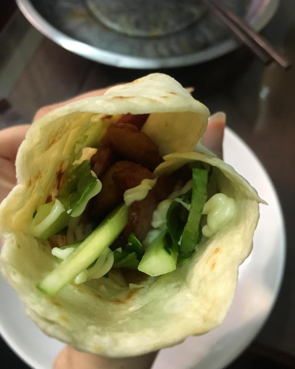 早餐墨西哥鸡肉卷