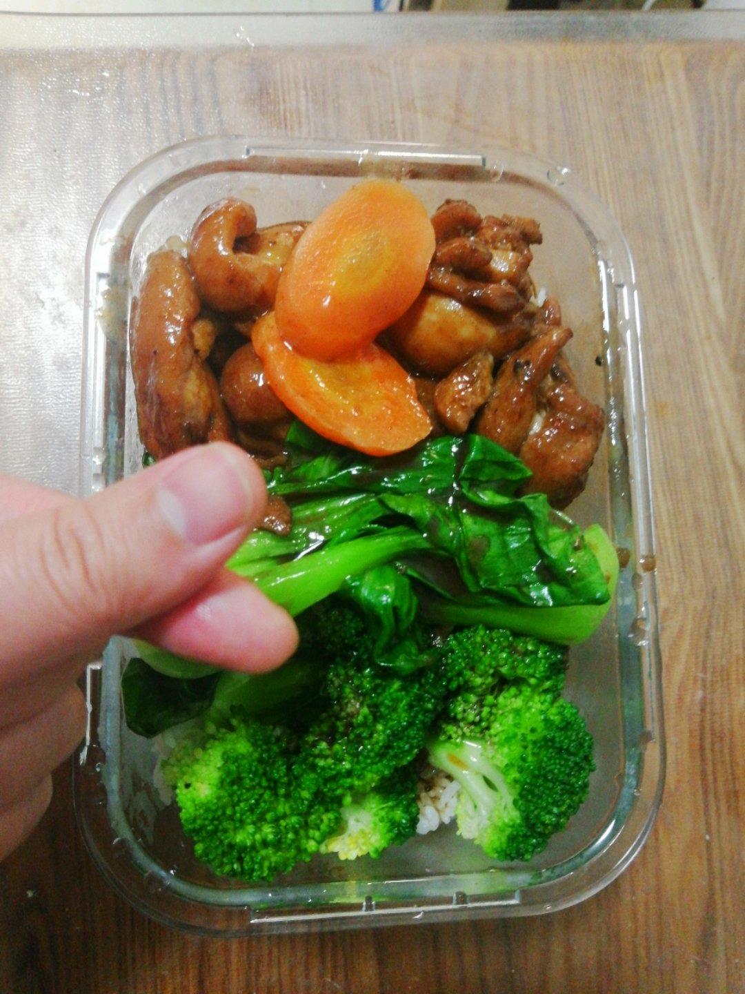 黑椒鸡腿饭