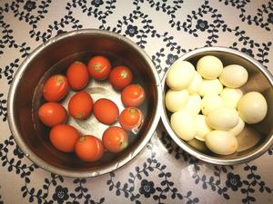 苋菜花纹蛋的做法 步骤3