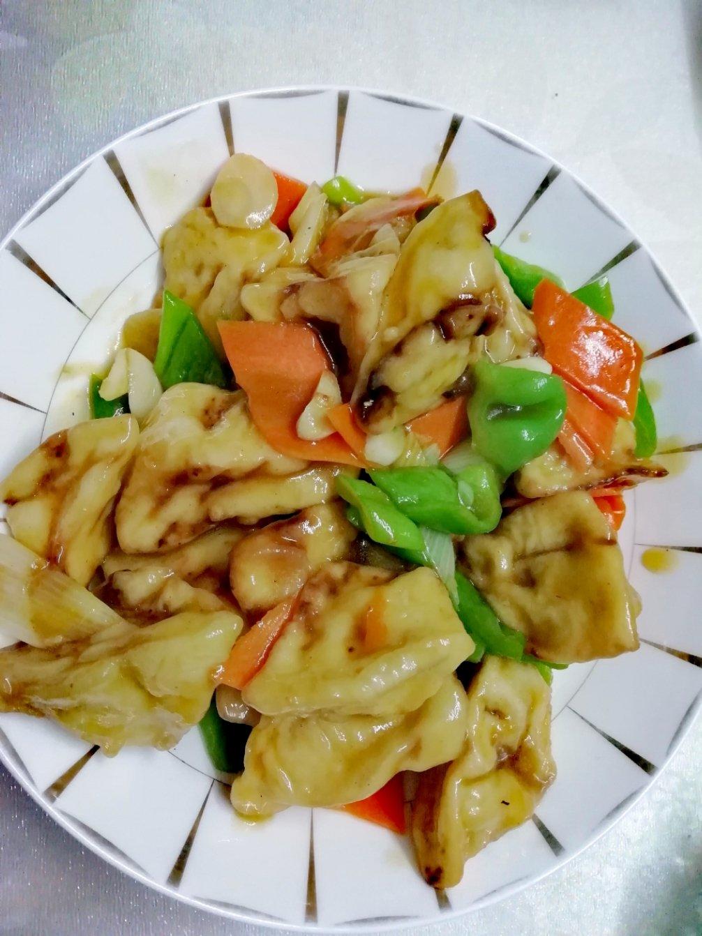 溜肉段烧茄子（东北硬菜呀哈哈）