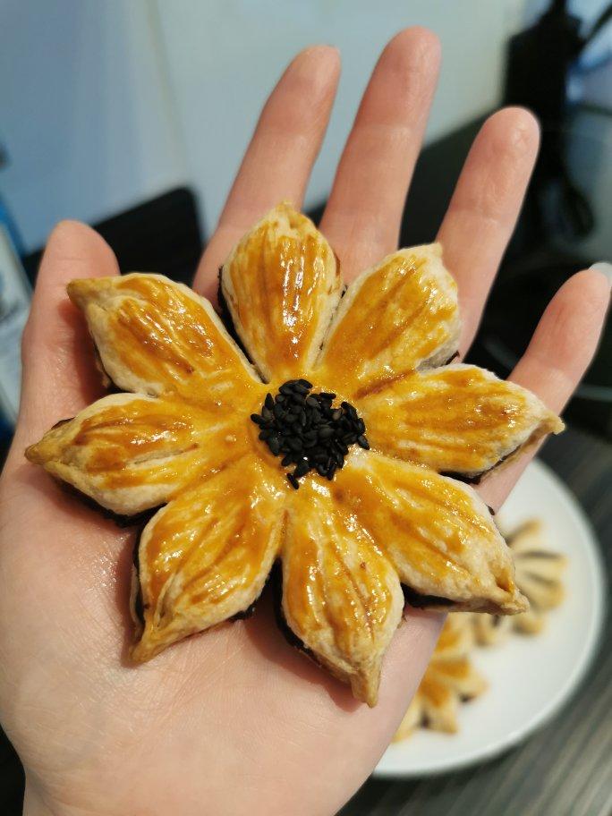 【巨详细】菊花酥、桃花酥、紫荆花酥、四叶草酥❀原来你是这样的中式酥皮