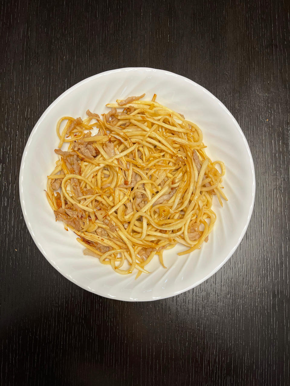 茭白炒肉丝