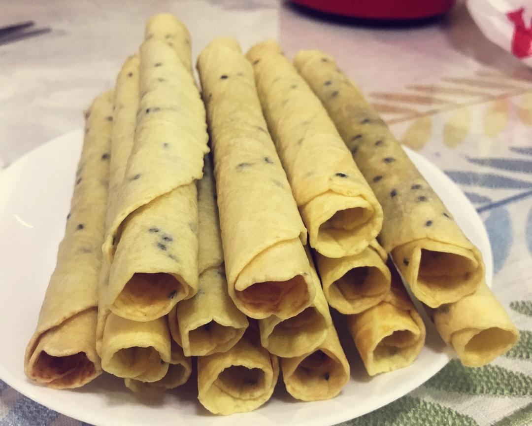 又香又脆的酥蛋卷的做法