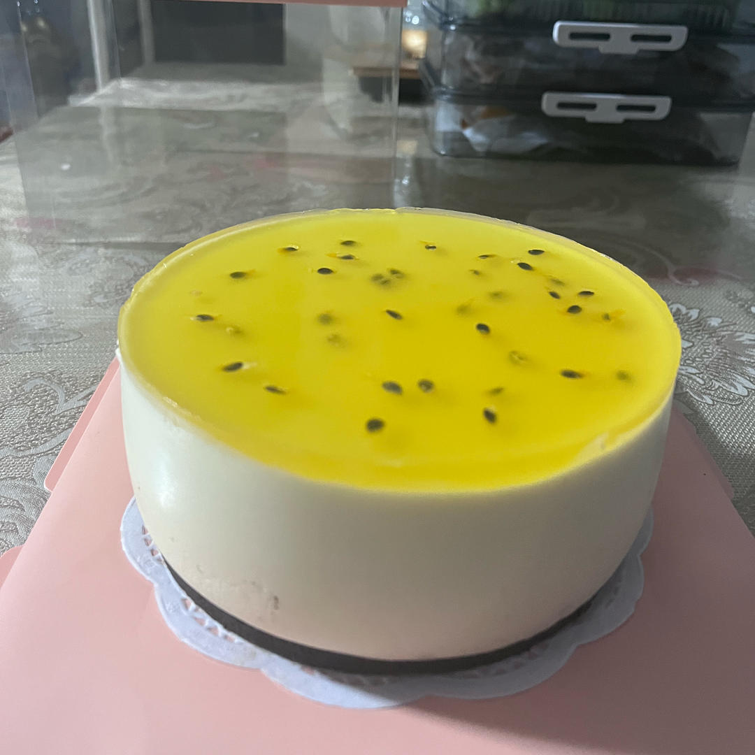 椰香卡士达慕斯