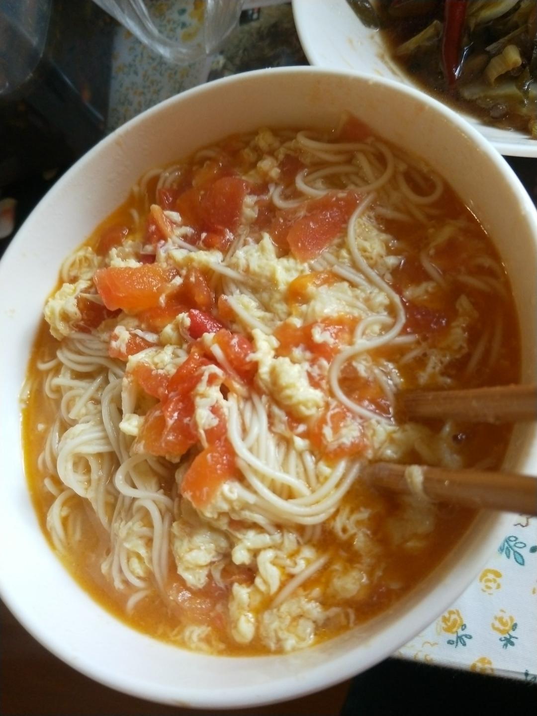 番茄鸡蛋面