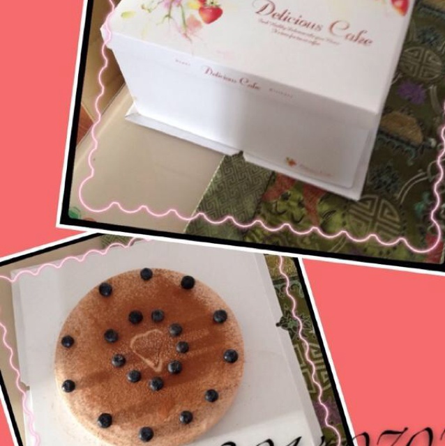 蓝莓冻芝士蛋糕