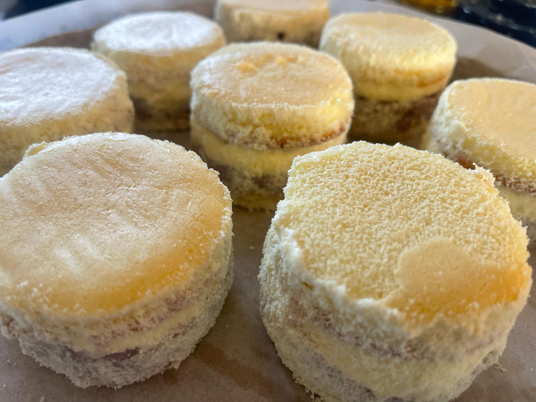 松松软软一口沦陷🔥乳酪芋泥雪贝🍰