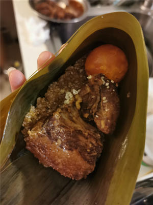 【生酮低碳】糯叽叽系列之粽子，肉粽甜粽的做法 步骤14