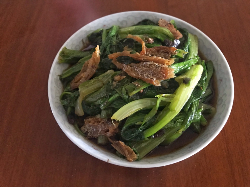 豆豉鲮鱼油麦菜-粤式家常菜