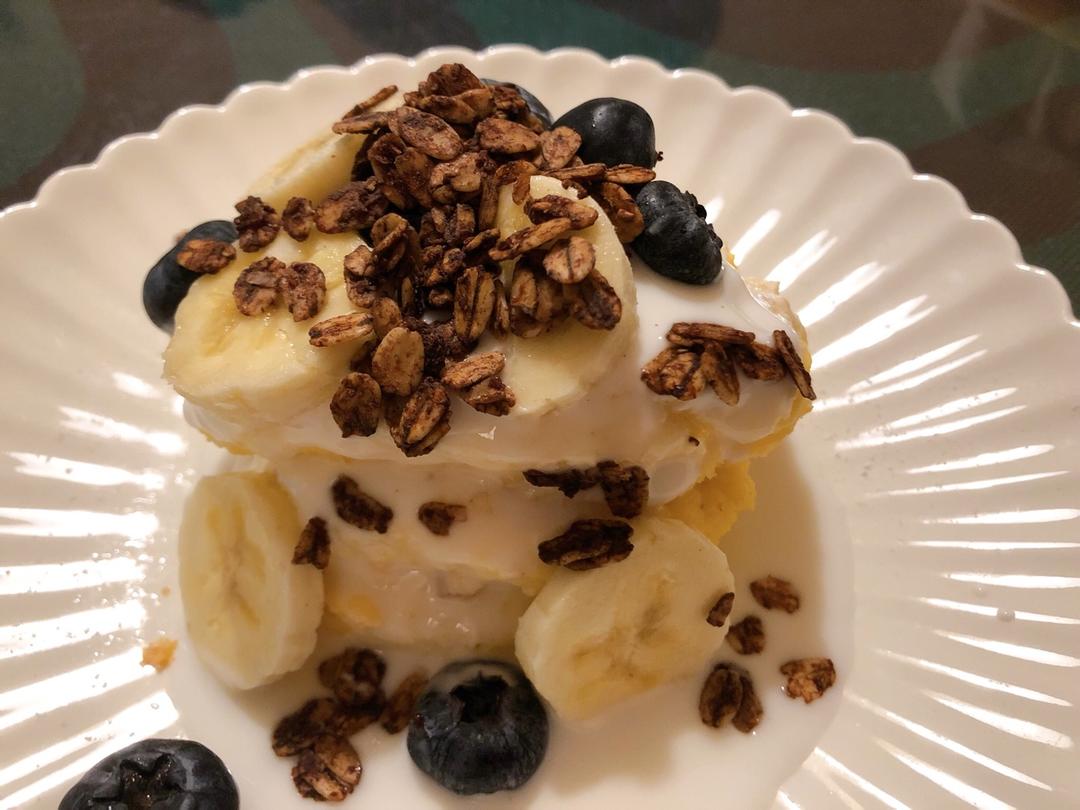 原味无油日式舒芙蕾厚松饼