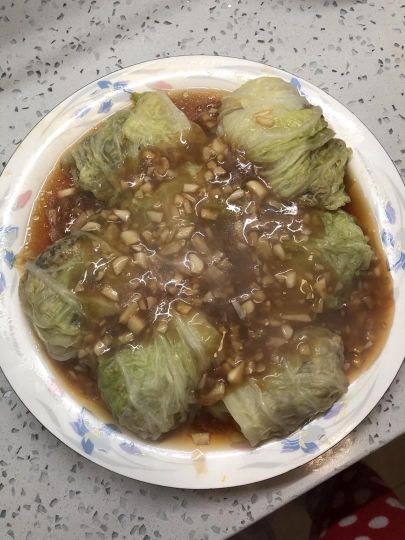肉酿白菜卷