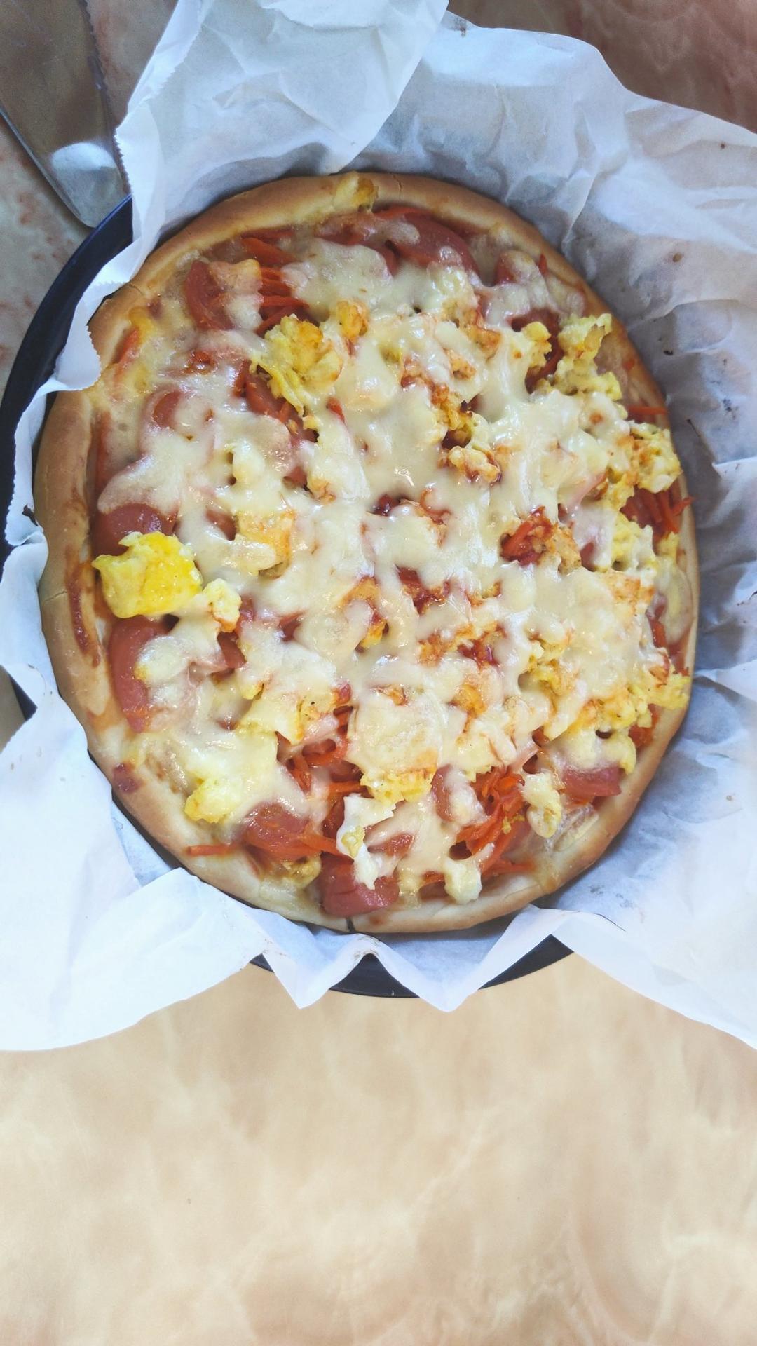 普通面粉版制作手工披萨皮