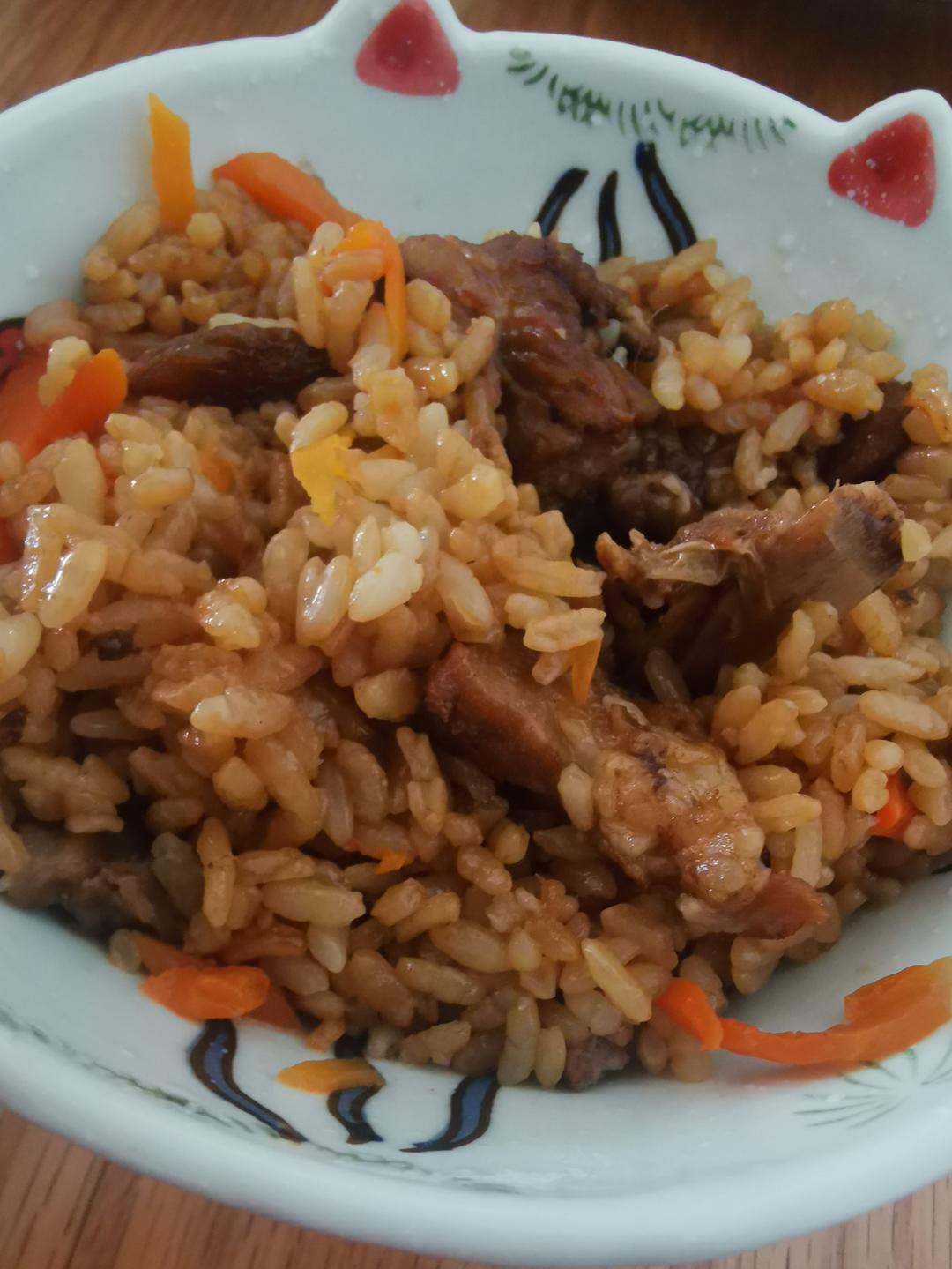 新疆抓饭（简单又好吃的电饭锅版）