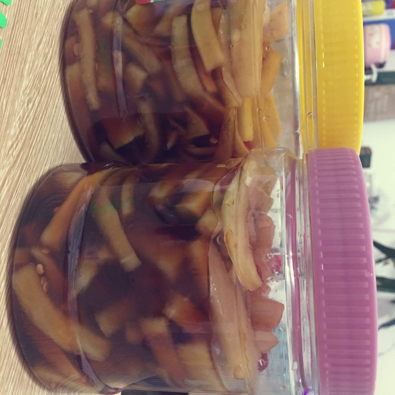 腌制白萝卜