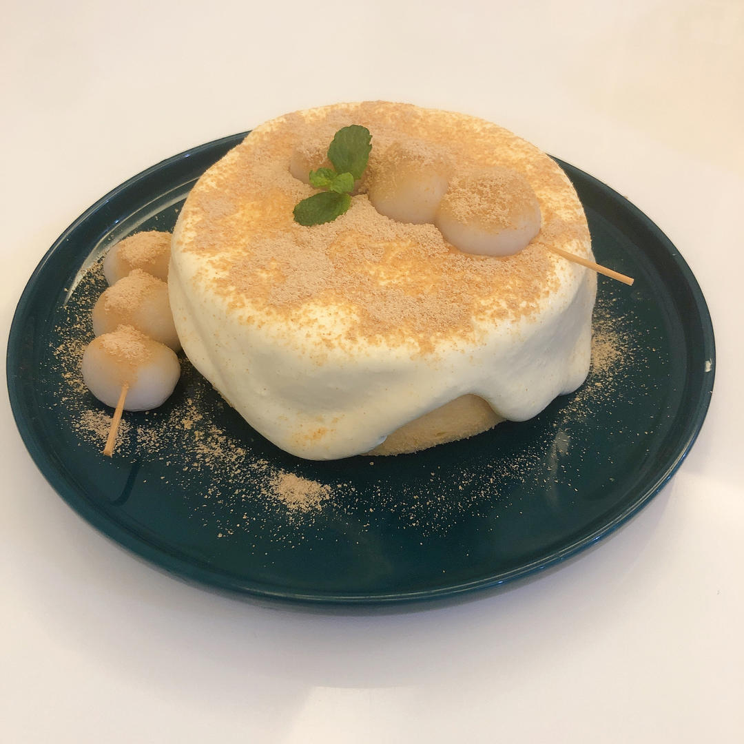好吃到舔盘子的【白玉豆乳爆浆蛋糕】