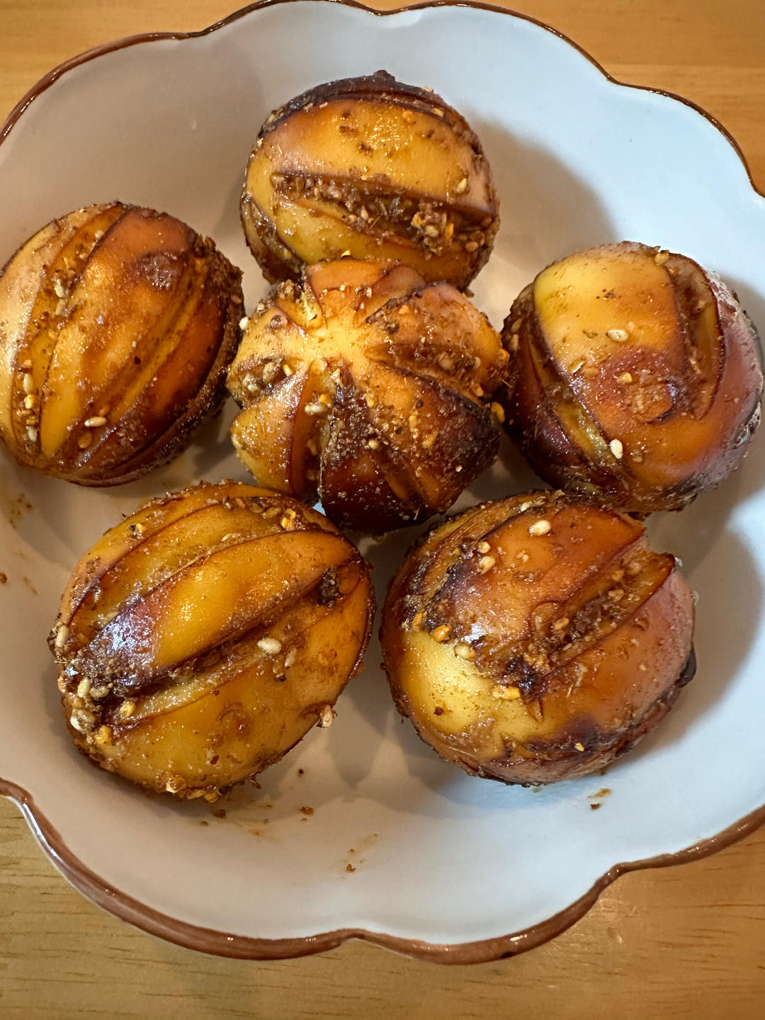 空气炸锅烤孜然鸡蛋