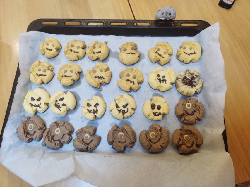 万圣节🎃玛格丽特饼干丨可爱搞怪又好吃！