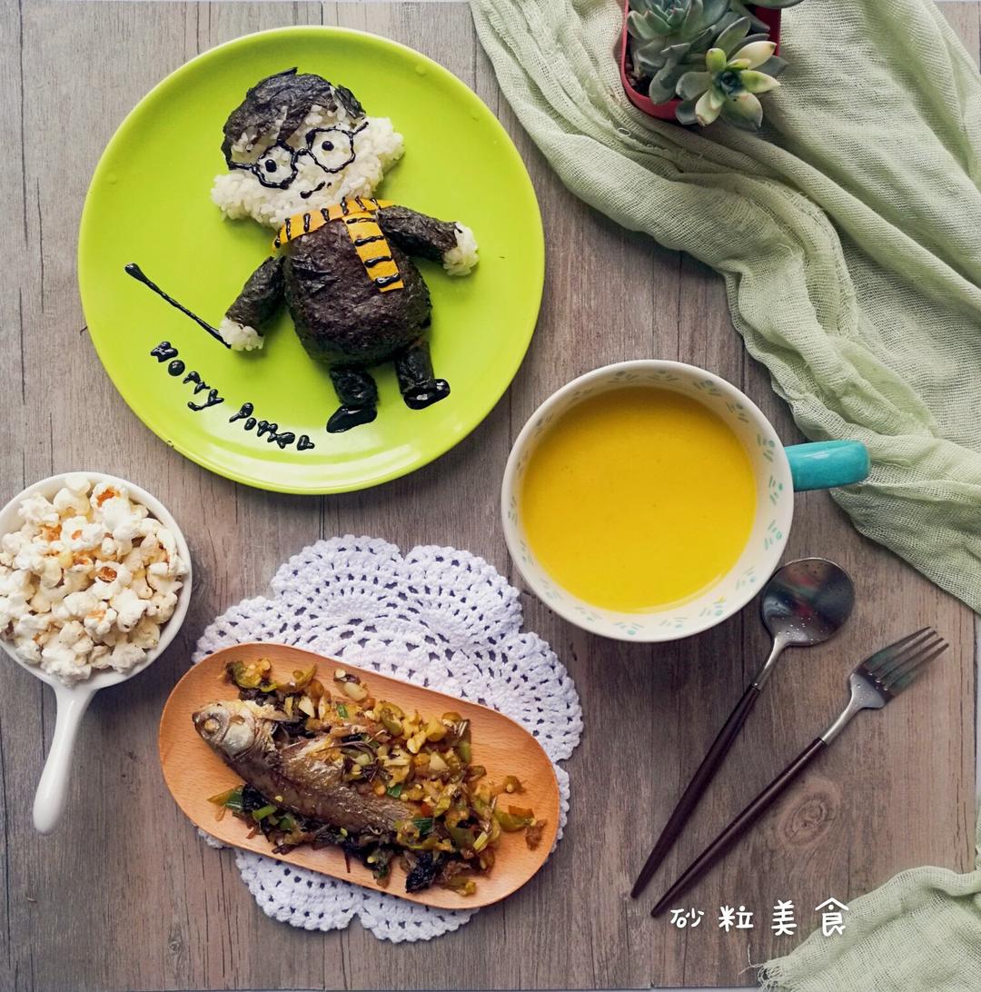 哈利波特卡通便当