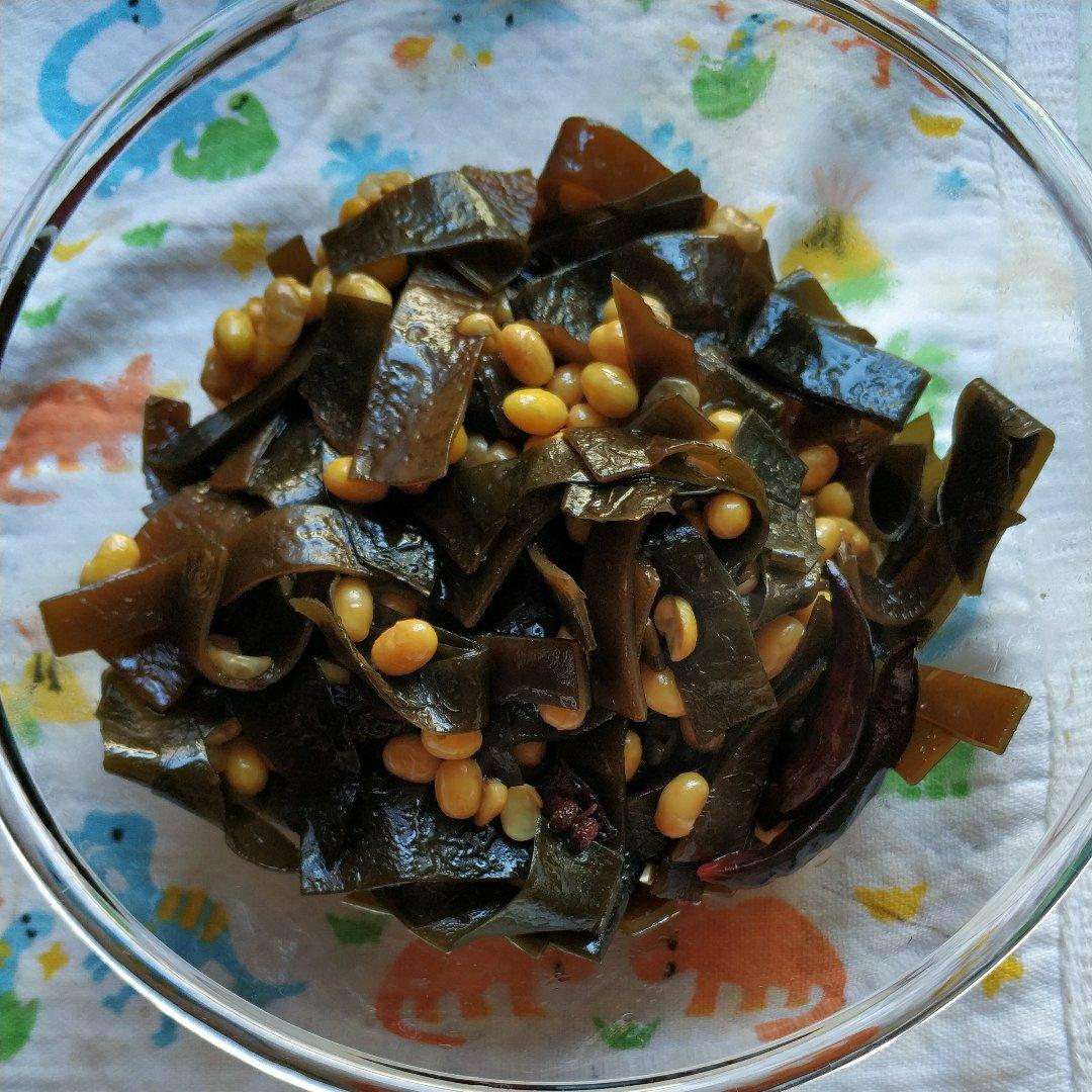 黄豆炖海带