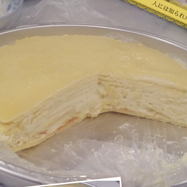 法式千层榴莲蛋糕