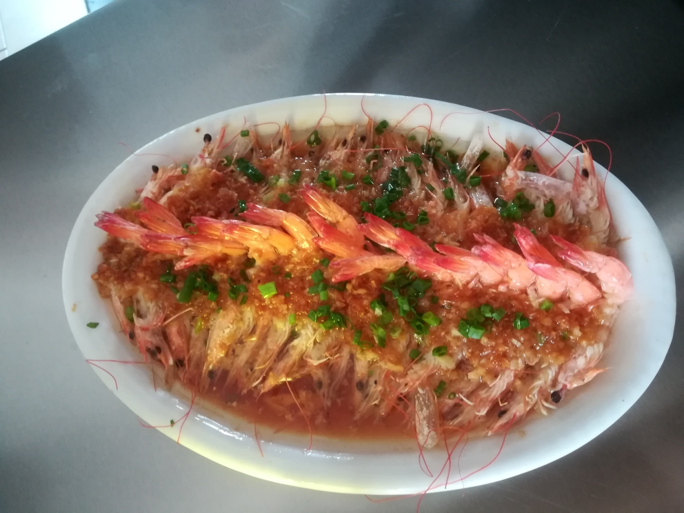 蒜蓉基围虾的做法