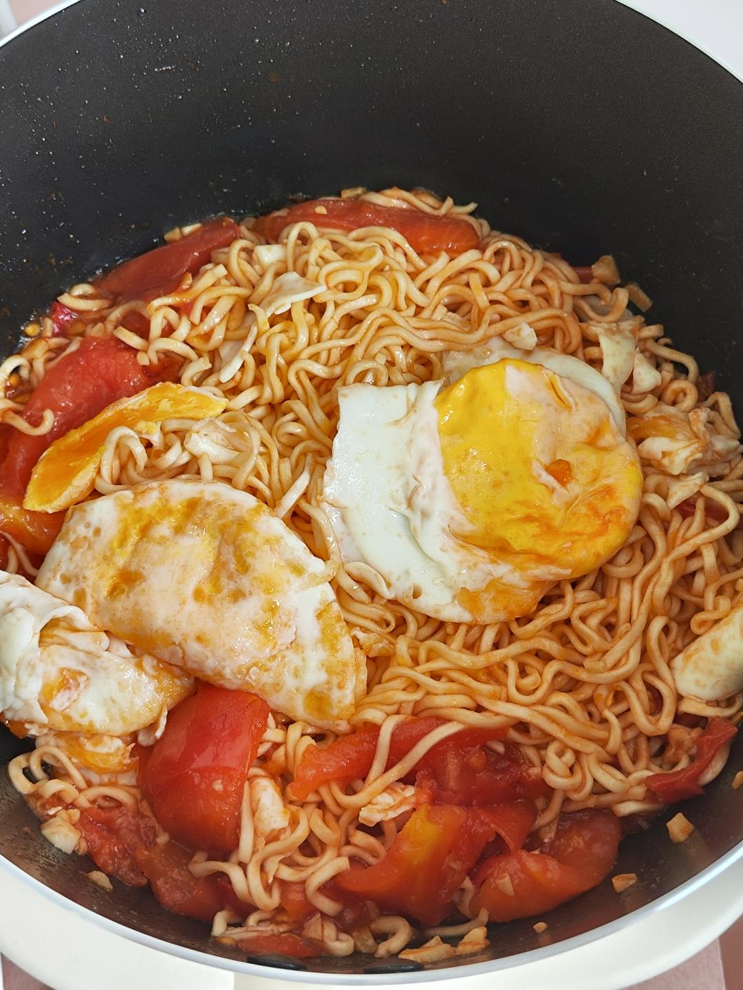 番茄炒面🍜超详细教程（适合新手宝宝）的做法