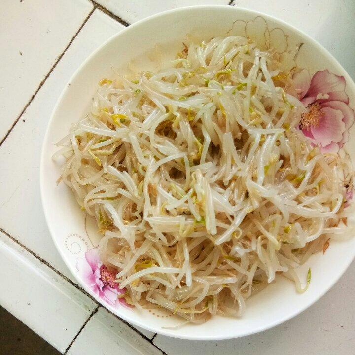 凉拌豆芽