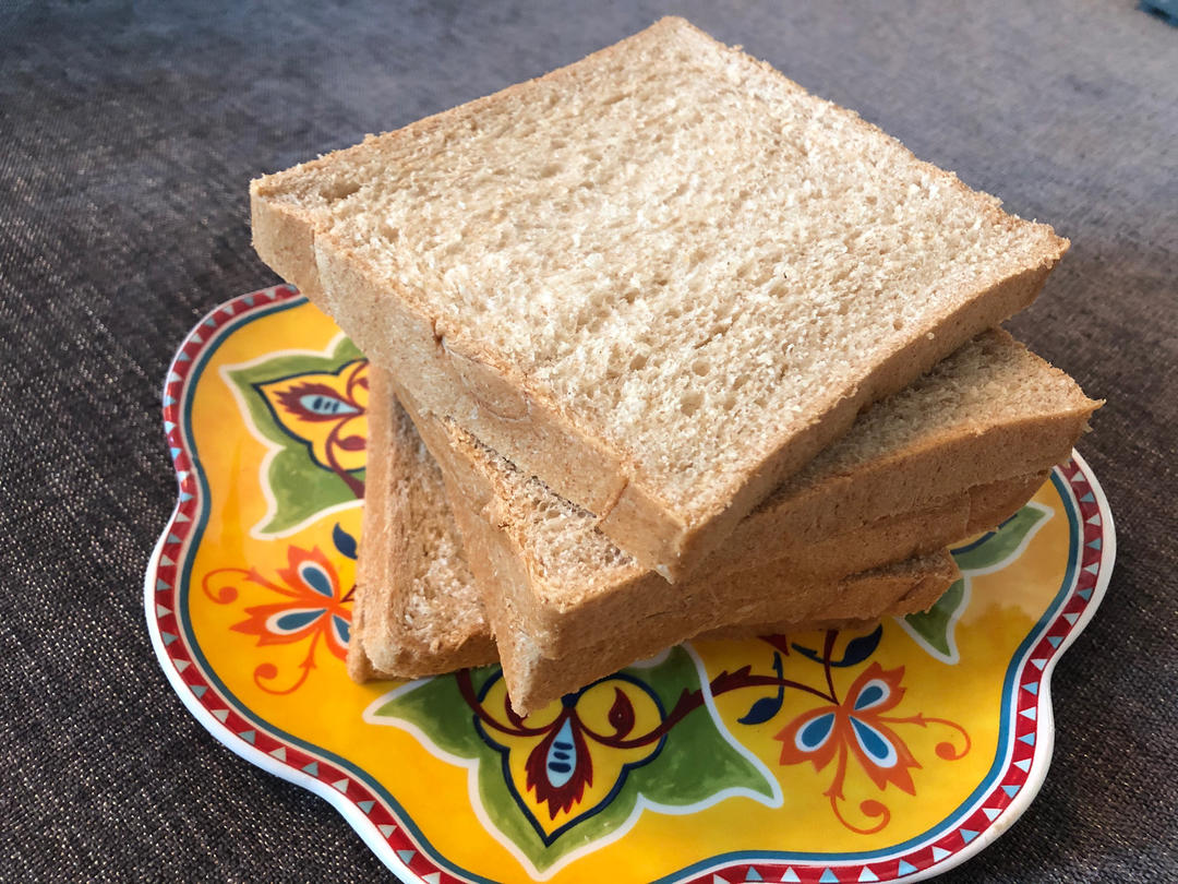 超Q弹—低糖—30%全麦烫种吐司
