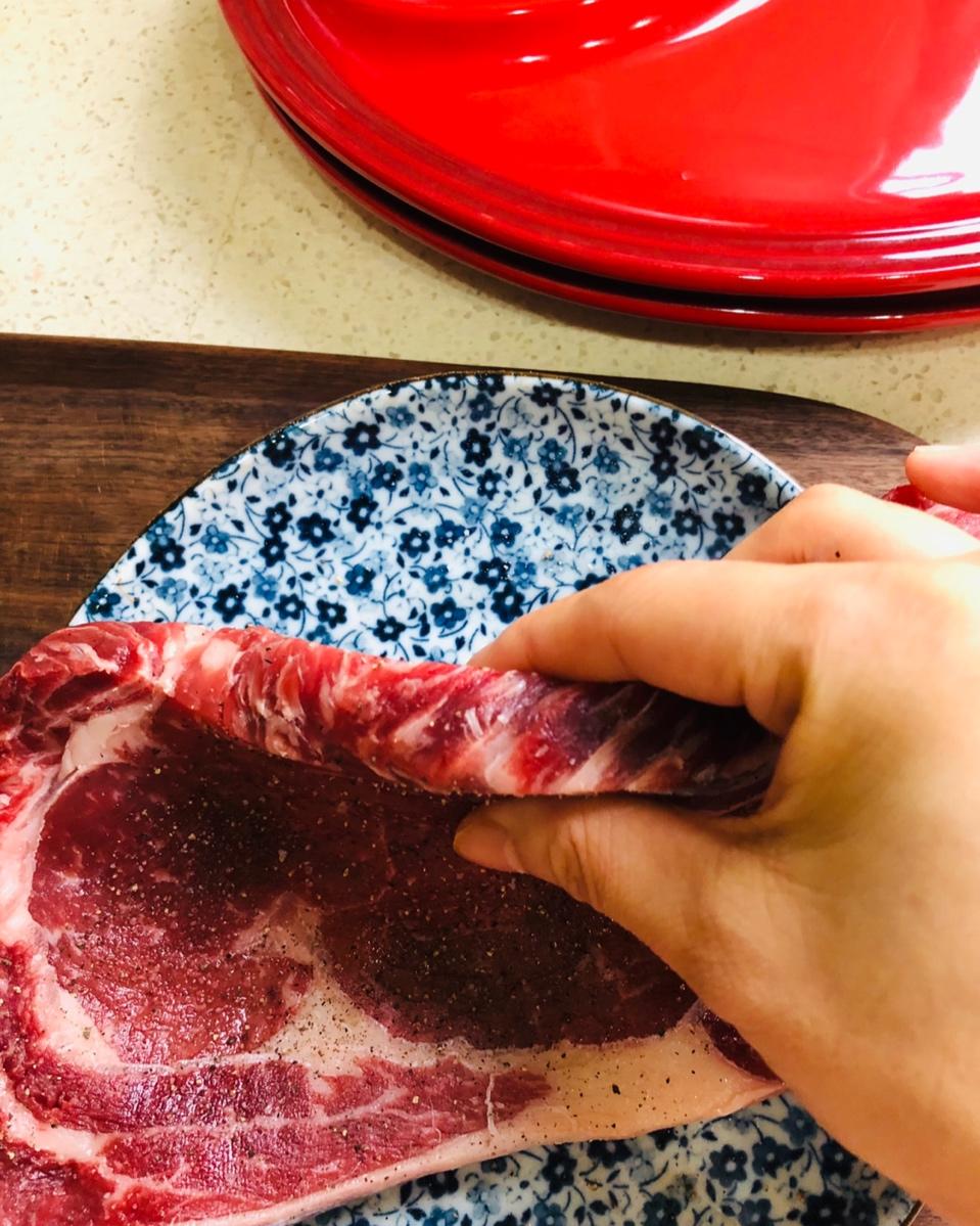 鱿鱼须酱炒蒜苔