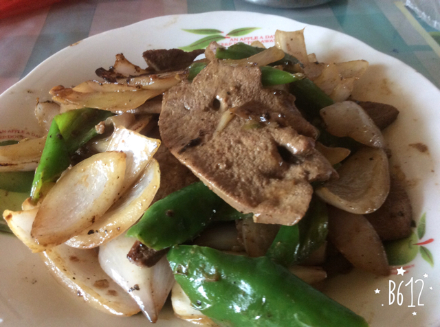 重口味的看过来--爆炒猪肝