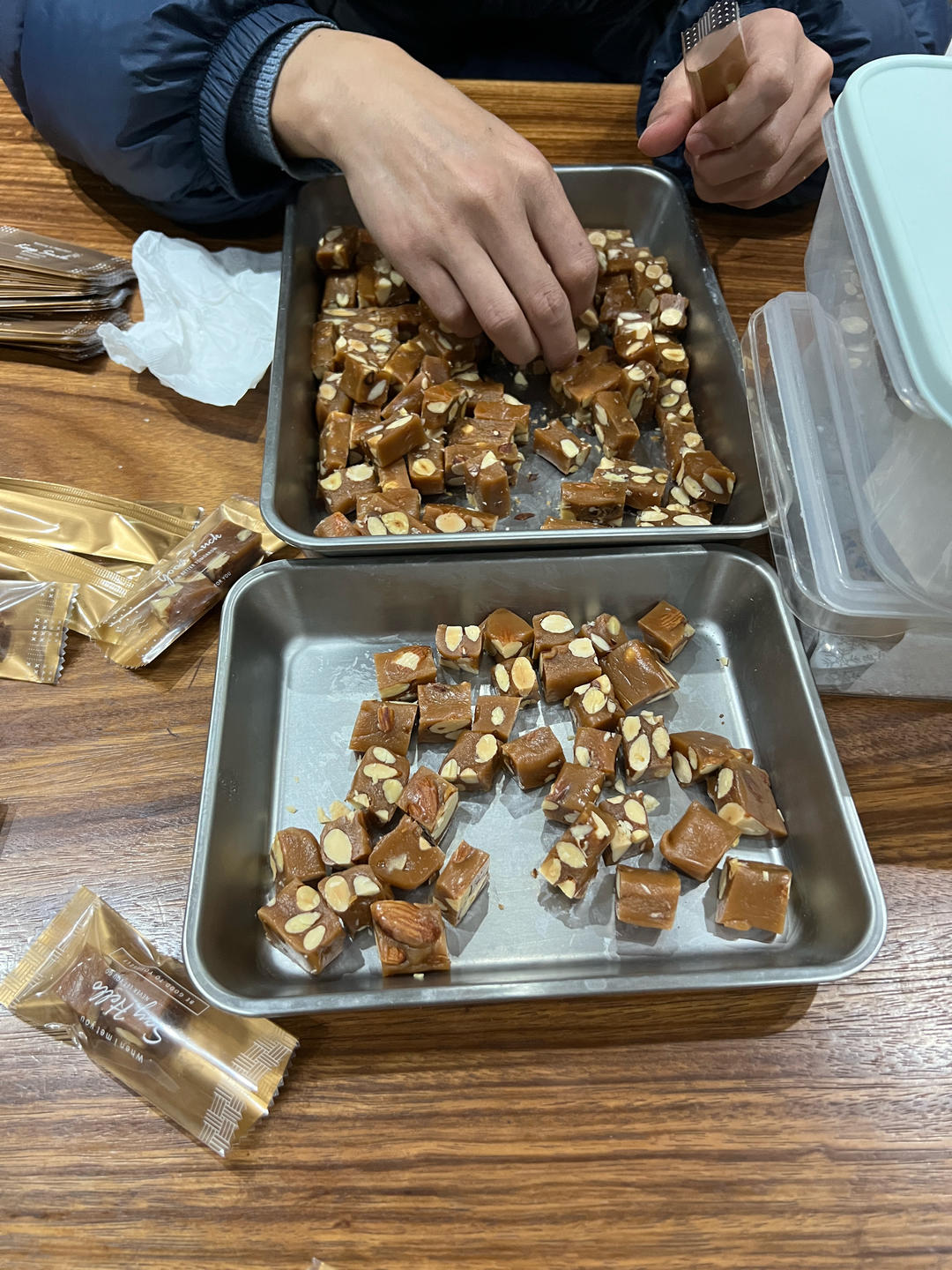 消耗奶油大户—-少糖版坚果咸焦糖太妃糖（含操作小视频）