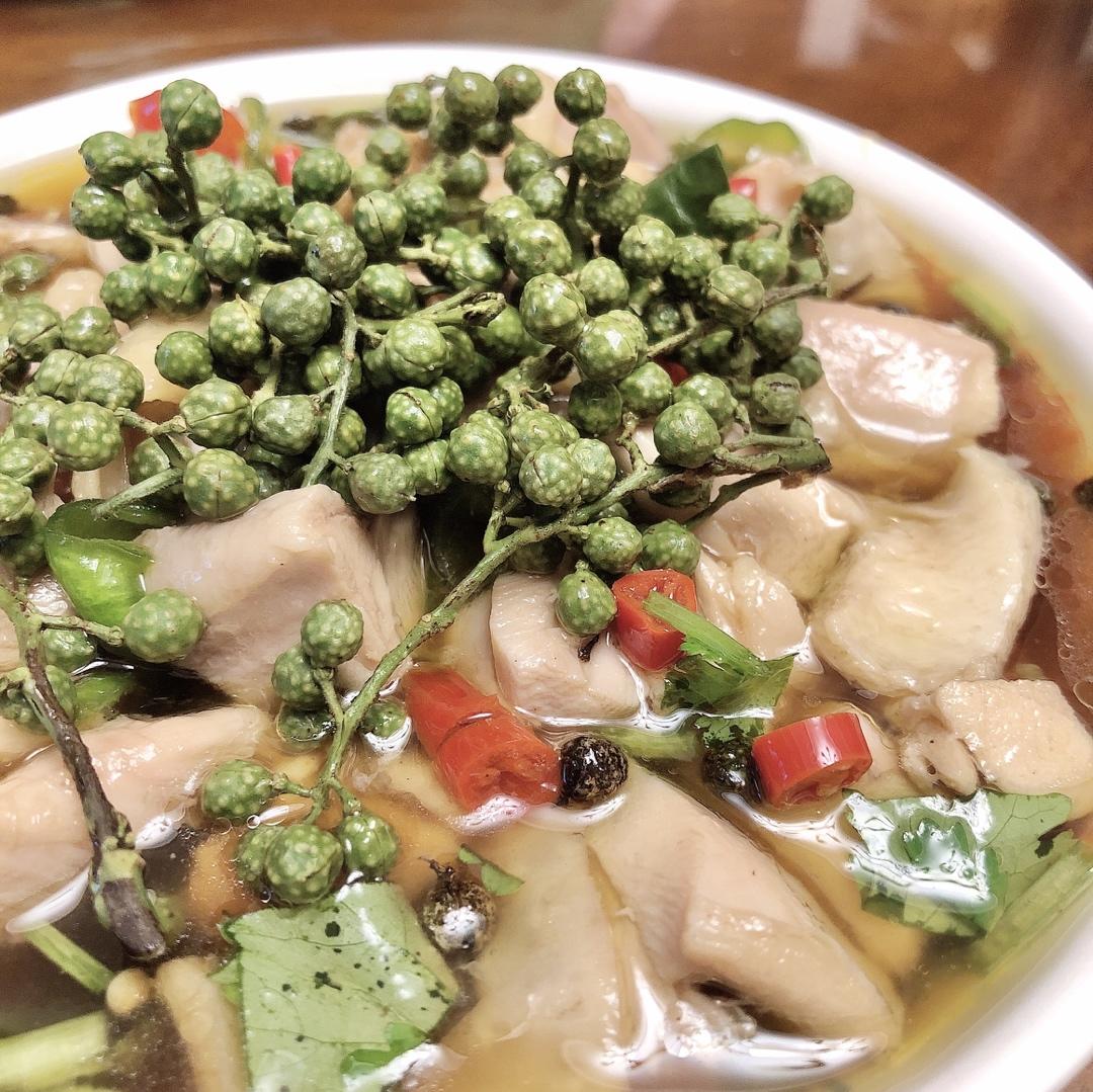 smile钟甜甜做的藤椒鸡重口味江湖菜