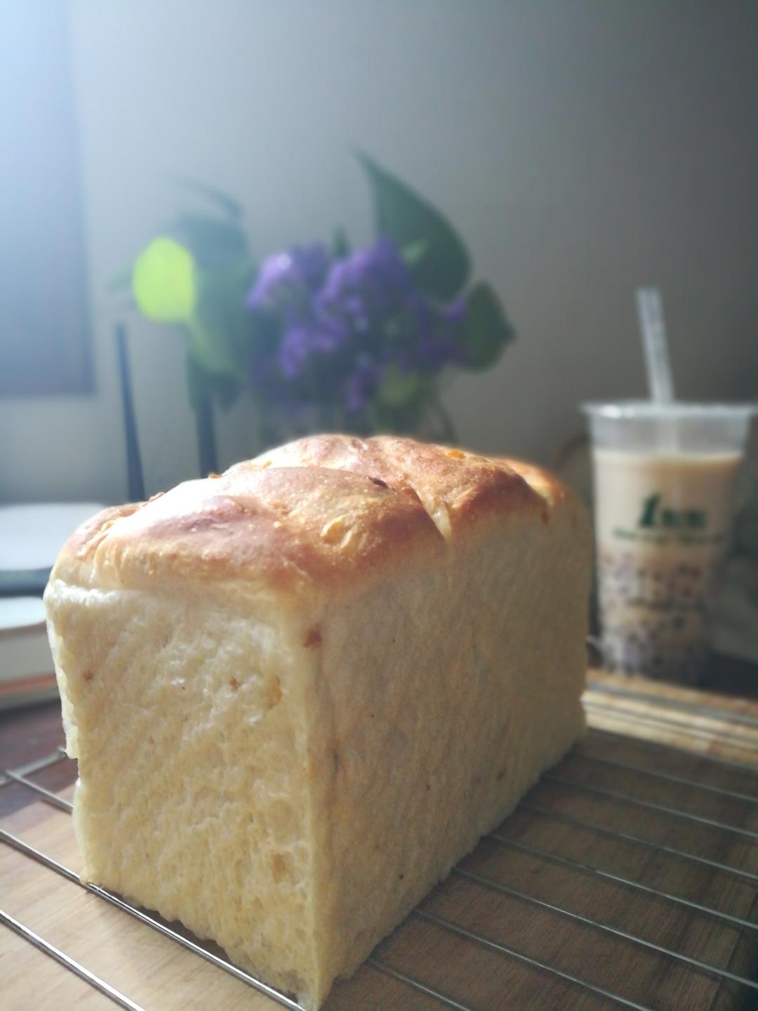 夺命软吐司(๑´ڡ`๑)超软拉丝极速方便的一次发酵吐司
