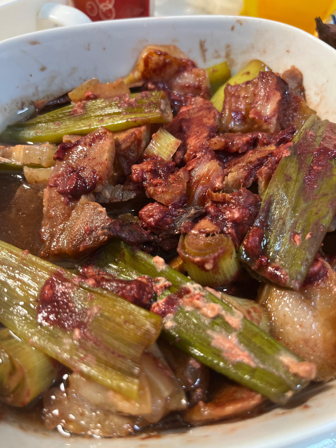 蒸五花肉