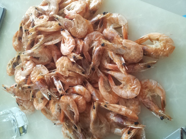 rabbit-toothed做的微波炉烤虾干