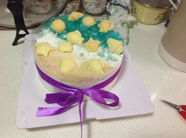 海洋酸奶慕斯蛋糕