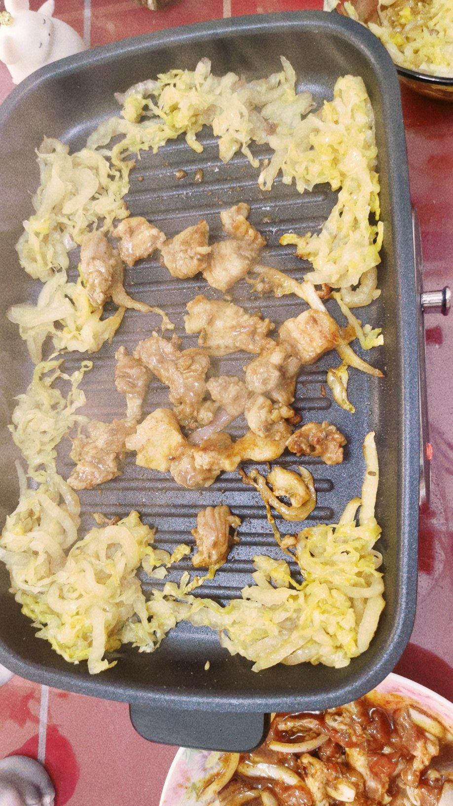 绿萝萤火虫和我做的烤肉腌制