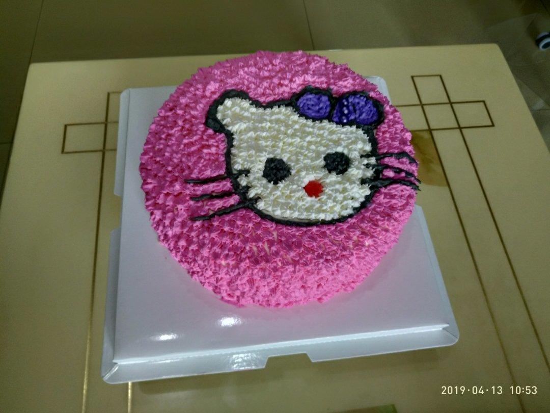 卡通生日蛋糕图案制作