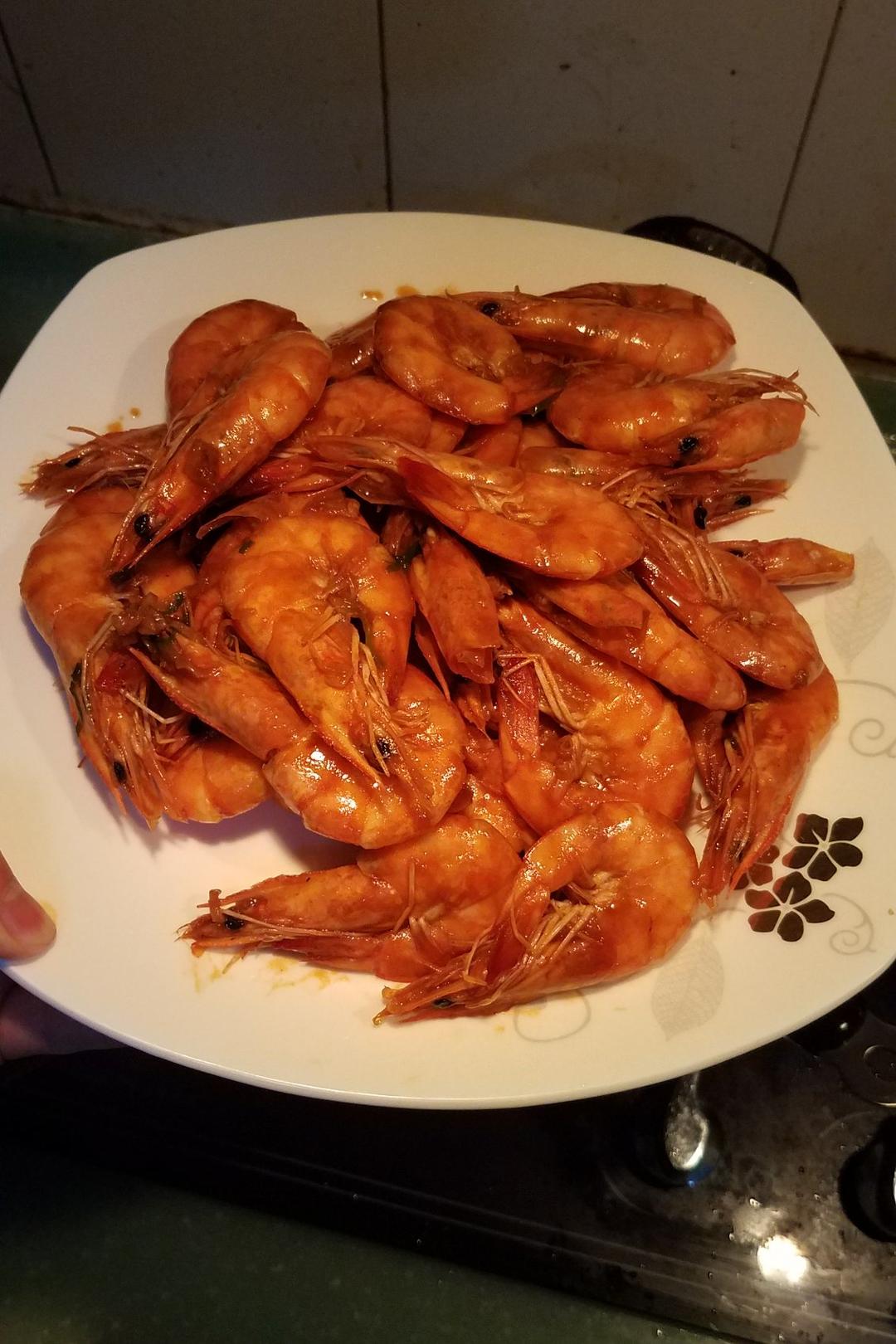 家常油爆虾